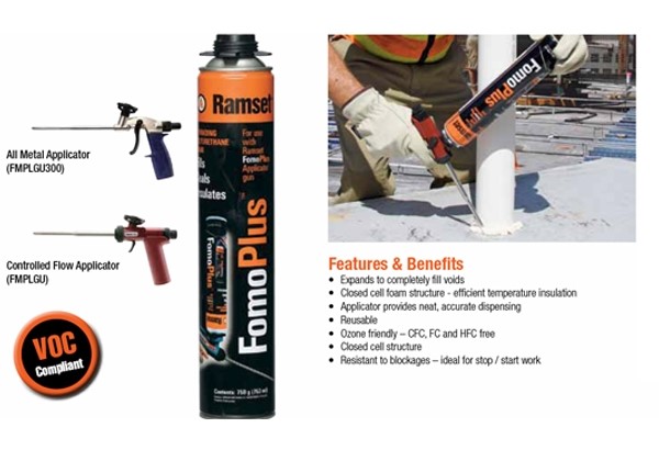 RAMSET FOMOPLUS APPLICATOR GUN METAL (FMPLGU300)